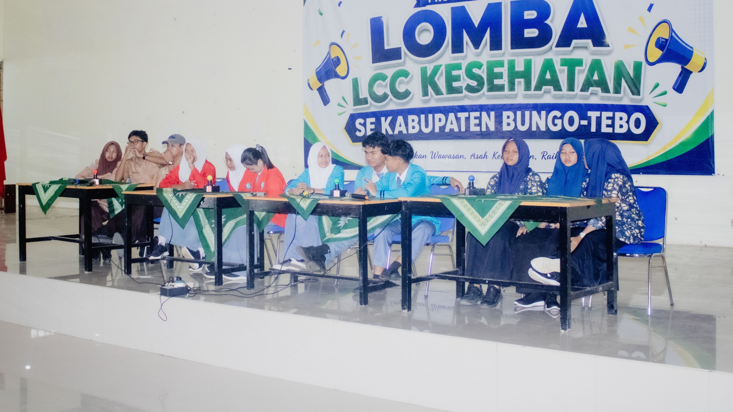 HIMA Administrasi Kesehatan UMMUBA Sukses Gelar LCC Kesehatan Tingkat SLTA Se-Bungo Tebo