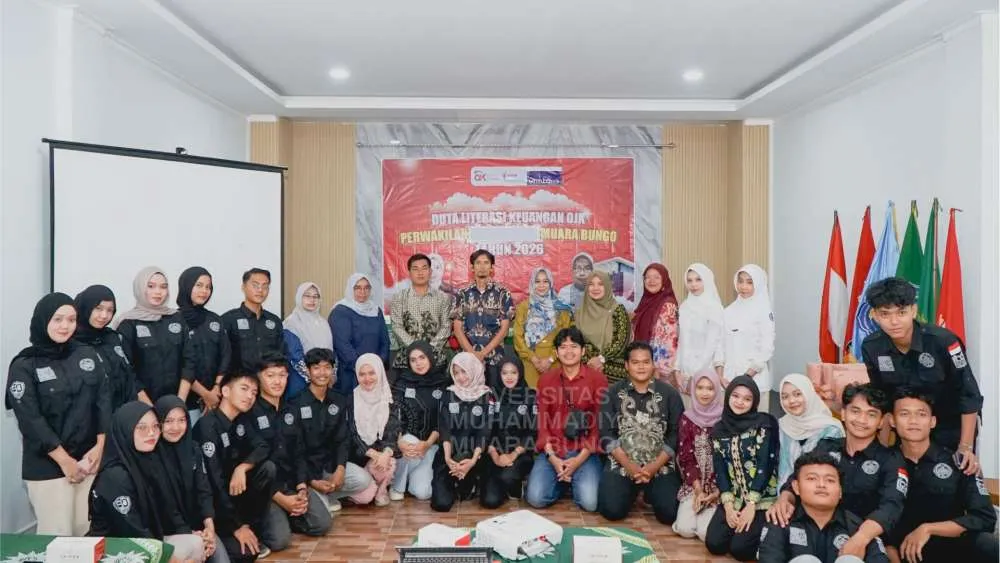 OJK dan Prodi Binis Digital UMMUBA Gelar Literasi Keuangan 2026 untuk Membangun Mindset Keuangan Seh