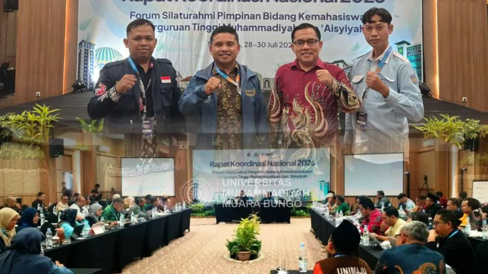 Wakil Rektor III UMMUBA Hadiri Rakornas FOSMA PTMA 2026 Perkuat Kolaborasi Kemahasiswaan di Solo