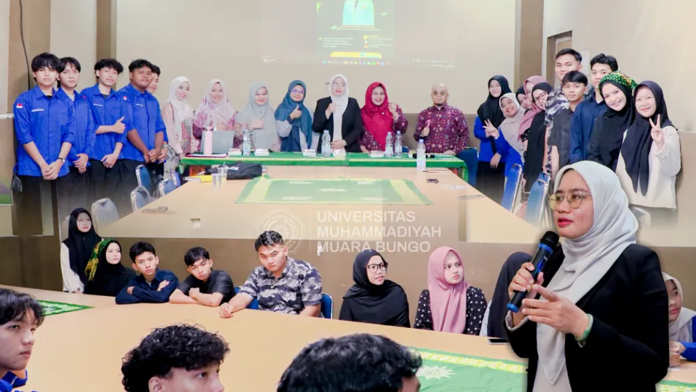 Belajar Tak Kenal Batas, Mahasiswa PBI UMMUBA Berdiskusi dalam International Guest Lecture