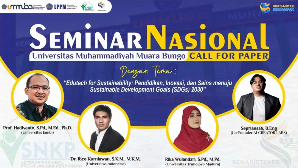 Edutech & AI Jadi Sorotan! Seminar Nasional UMMUBA Bahas Masa Depan Pendidikan 2030