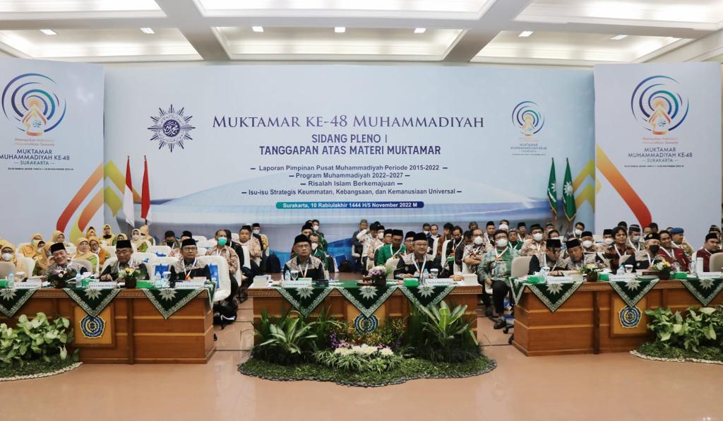 Suasana Sidang Pleno Muktamar ke 48